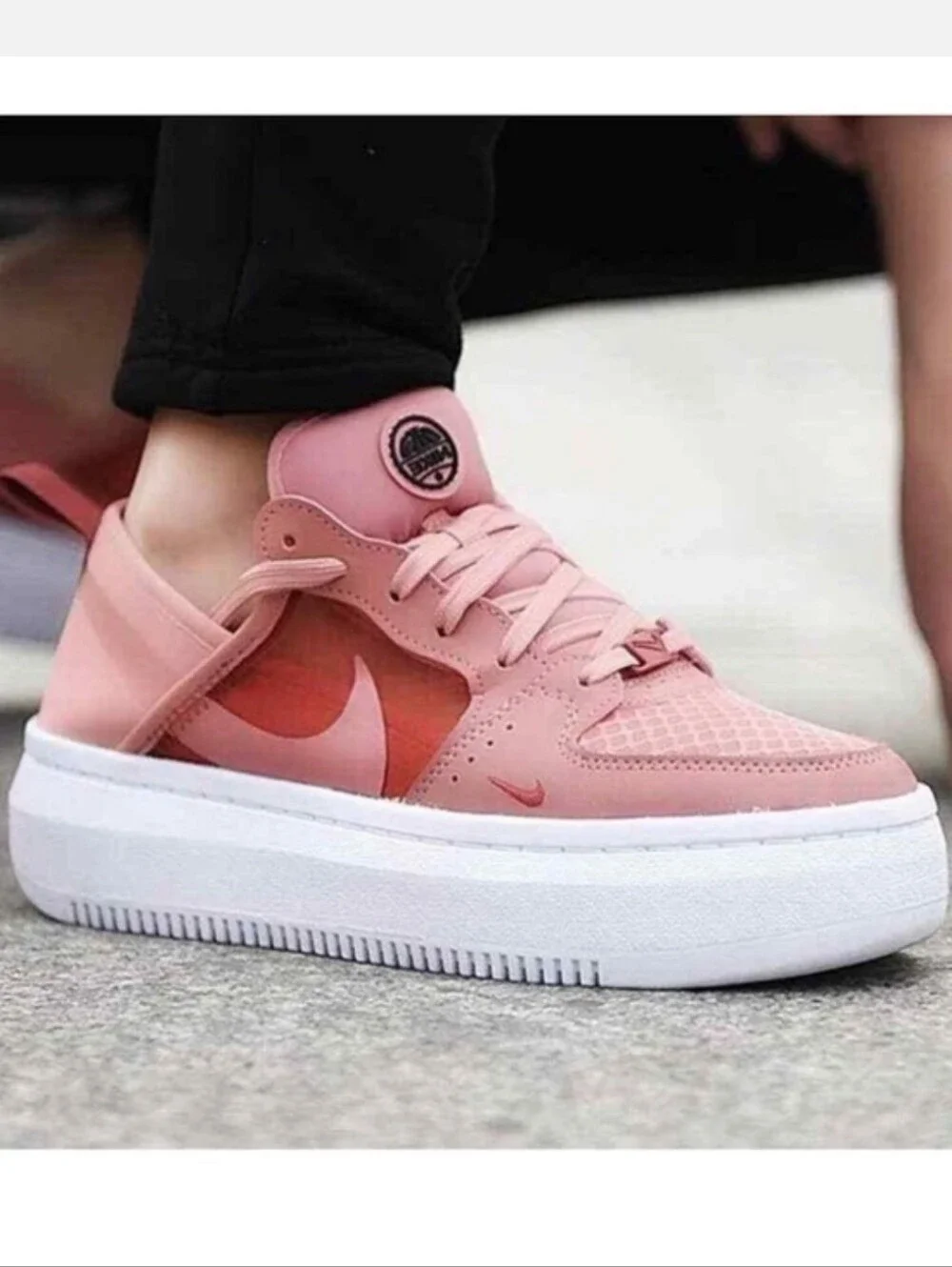Nike Women's Court Vision Alta TXT Platform Sneakers Size 8.5